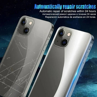 1-3 Chiếc HD Mặt Sau Hydrogel Cho APPle iPhone 15 14 13 Mini Plus Pro Max Điện Thoại Mờ Mềm Phim Bảo Vệ Mặt Sau Cho iPhone15 iPhone14 iPhone13 Phim Bảo Vệ Chống Trầy Xước