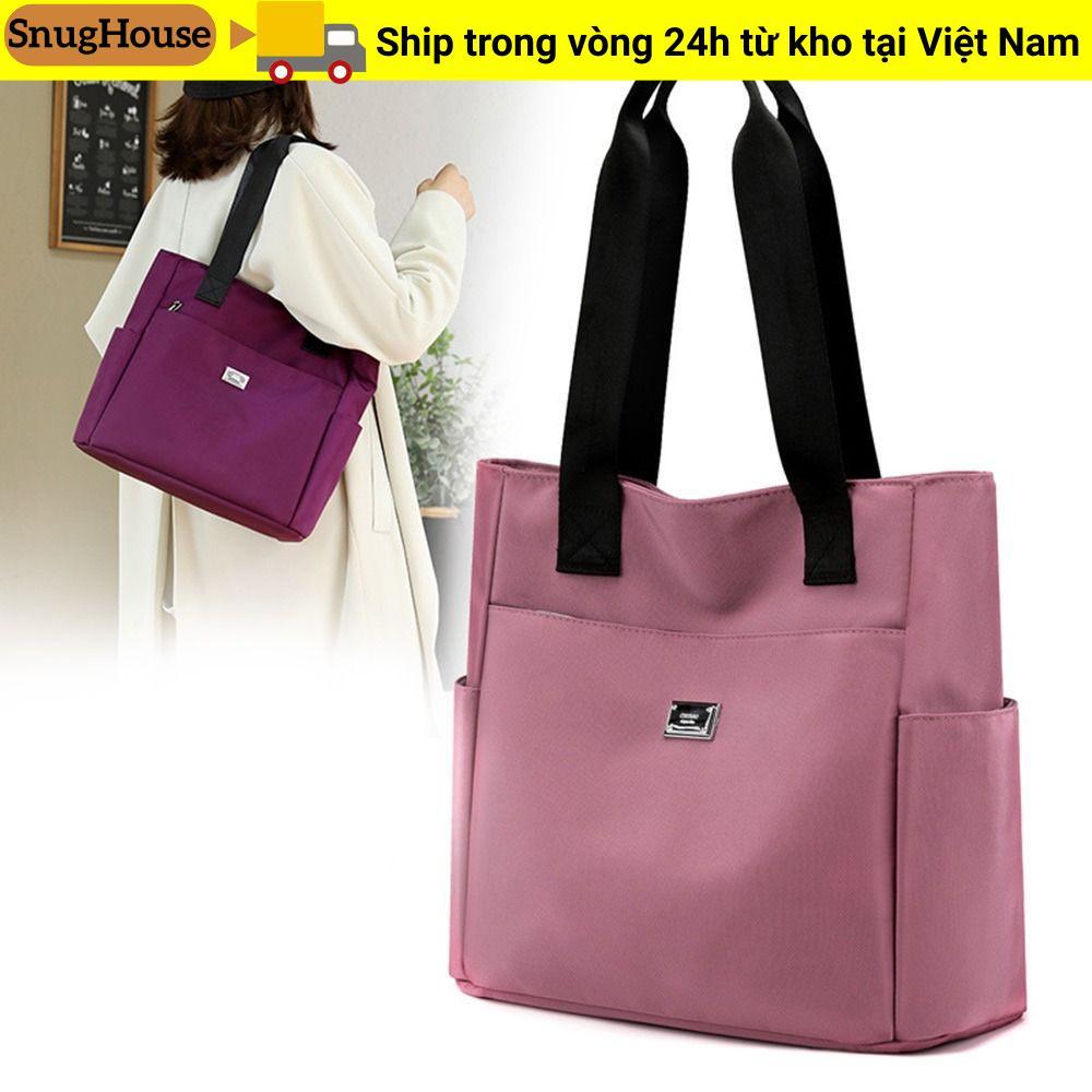 Túi xách công suất lớn SNUGHOUSE Nylon chất lượng cao cho túi Tote công sở