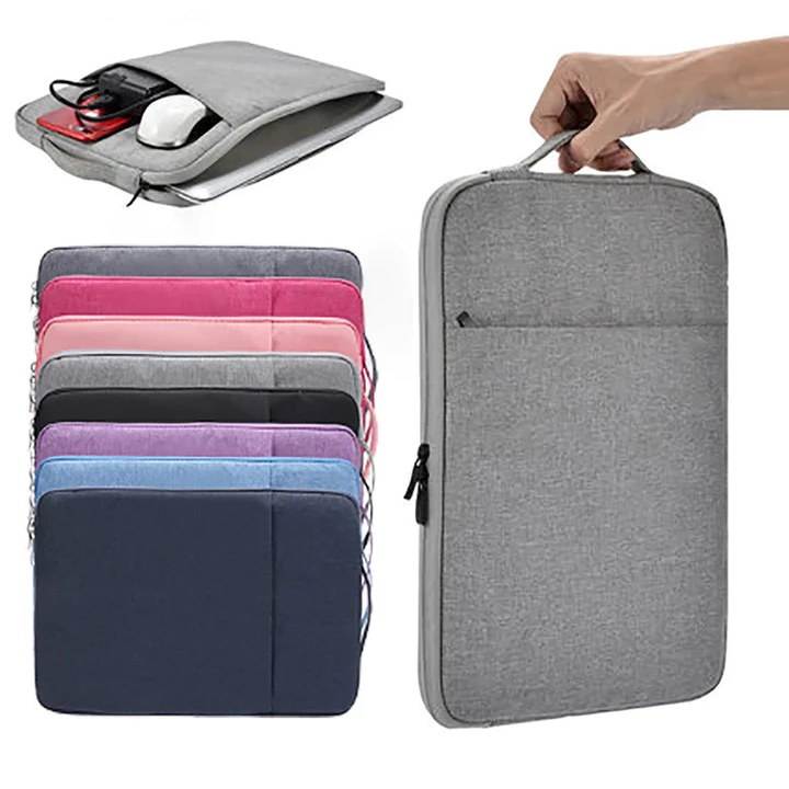 Túi đựng máy tính xách tay cho Macbook Air m2 Ốp lưng 12 13.3 14 15 bàng quang bên trong cho Macbook Pro Air M1 Lenovo Dell HP Huawei Xiaomi Túi Denim