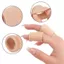 FAVORITEGOODS 1 Cái Vỏ Bảo Vệ Ngón Tay, Ống Gel Ngón Chân Vải 15cm, Miếng Silicon Mềm Đế Đệm Ngón Chân Chăm Sóc Chân Móng Chân