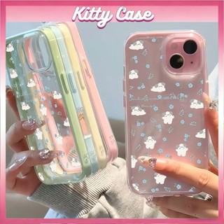 Ốp lưng 2 trong 1 viền rời cho iPhone 17/16/15/14/13/12/11 Pro Max Plus chất liệu TPU mềm mại, nhiều màu sắc hoạt hình