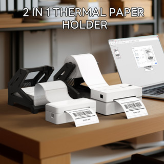 Khay kệ đựng giấy in nhiệt tự dán FlashLabel, sử dụng cho giấy in nhiệt và máy in đơn hàng FlashLabel Printer