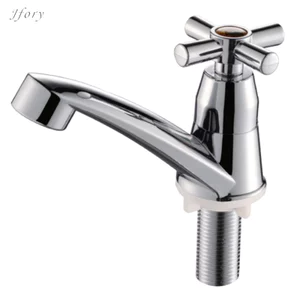 Jfory Vòi nhựa mạ bạc Vòi kéo phòng tắm và nhà bếp Vòi nước phun, tay cầm đơn, xoay G1 / 2 ''
