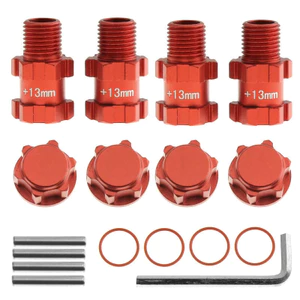 Kim loại 14 đến 17mm một mặt mở rộng Bộ chuyển đổi đầu nối lục giác 13mm phù hợp cho 1 / 10 Arrma 1 / 10 Đường Triều Jushi Walkertex