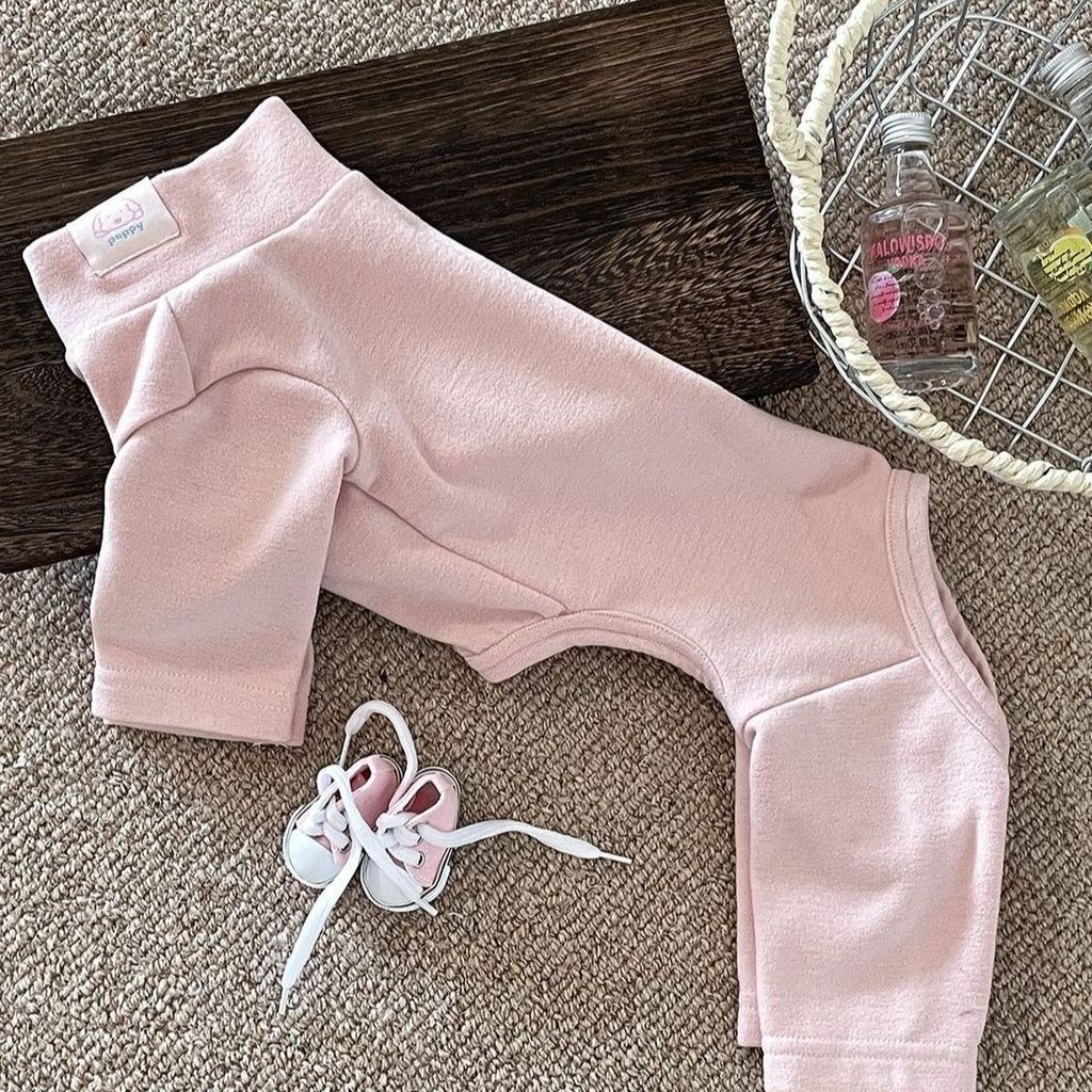 Mùa Thu Đông Thú Cưng Quần Áo Bốn Chân Ấm Áp Jumpsuit Chó Nhỏ Đáy Quần Áo Thú Cưng
