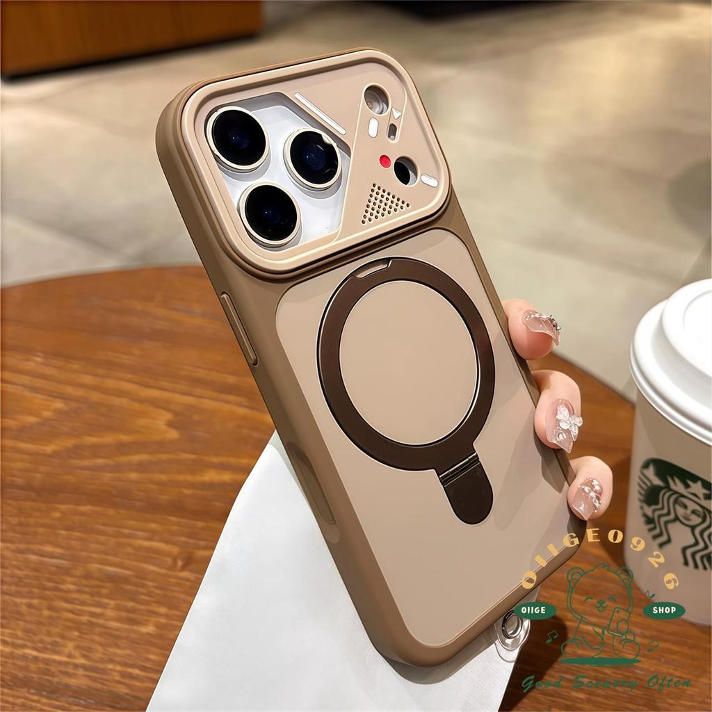 【 Ốp lưng iPhone17 】 Cảm giác da Macaron khung từ tính Vỏ điện thoại iphone17 Pro Max 16 15 14 13 12 11 cho vỏ iPhone Vỏ mềm silicon TPU chống sốc