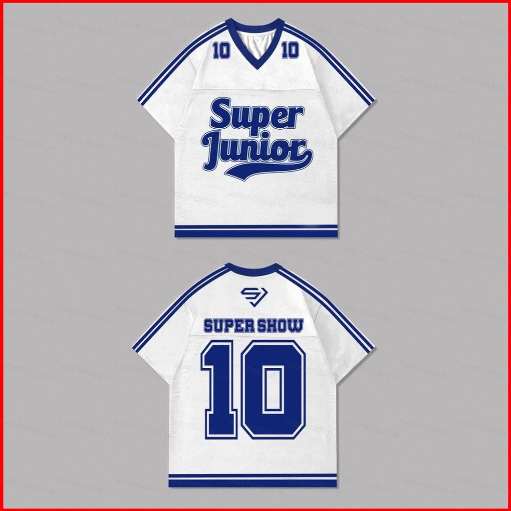 BS1 Super Junior jersey Super Show world tour Áo thun ngắn tay SB1