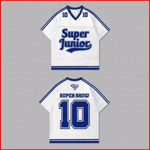 BS1 Super Junior jersey Super Show world tour Áo thun ngắn tay SB1