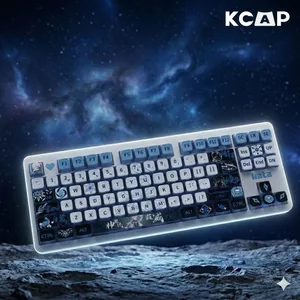 Bộ Keycap Kamisato Ayaka Ayaka Frost Light PBT SA Xuyên LED | KCAP - World of keycaps