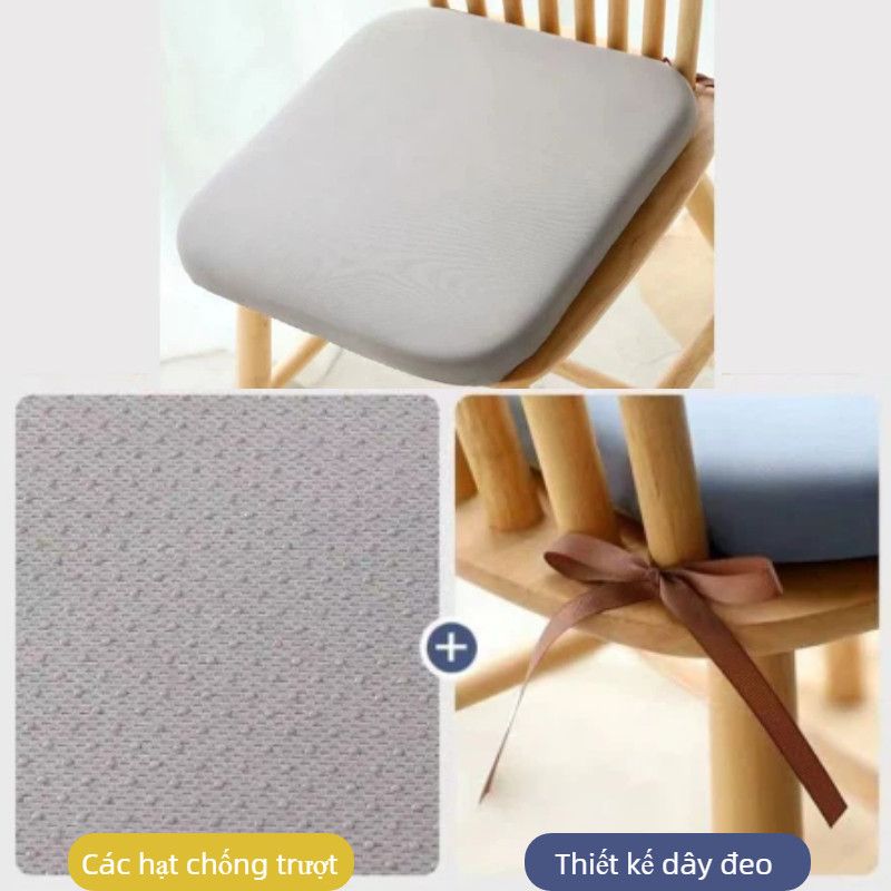 Đệm ngồi văn phòng cao su non | giảm đau lưng mông | Giảm đau lưng, dùng văn phòng, ngồi bệt, ô tô