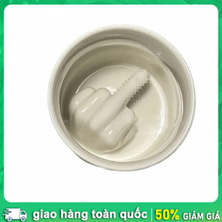 Cốc uống nước hình bàn tay giữa ngón quà sinh nhật Cốc troll，Chất liệu Sứ，Dung tích 300ml，Ngộ nghĩnh / Hài hước