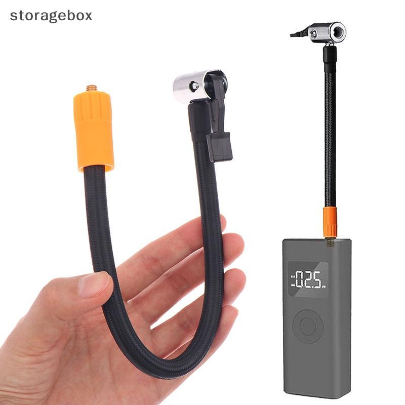 [Hộp lưu trữ] 1 Bộ chuyển đổi ống lạm phát sợi mịn 30CM Ống bơm hơi lốp ô tô M6 Loing Air Chu với van lốp tiêu chuẩn Qui lạm phát Phần đẹp