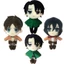 Tấn Công Titan Eren Levi Ackerman Mikasa 20cm Sang Trọng Búp Bê Anime Nhân Vật Đồ Chơi Nhồi Bông Đồ Chơi Trẻ Em Quà Tặng Sinh Nhật