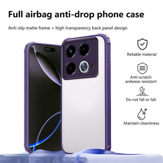 Áp dụng cho INFINIX NOTE 40 4G 5G X6851 X6852 X6853 Đệm khí bốn góc trong suốt cao cấp bảo vệ vỏ mềm chống sốc Vỏ điện thoại 7YBS