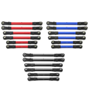 Kim Loại Turnbuckles Kéo Cần Liên Kết Thanh Lái Bộ Dành Cho Traxxas Slash Hoss Rustler Stampede 4x4 1 / 10 RC Xe Nâng Cấp Phần