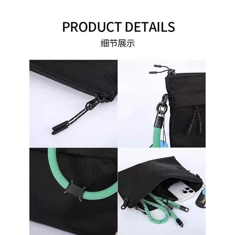 Túi đeo chéo một vai Nylon đạn đạo phong cách mới Unisex All-Match Outdoor Me