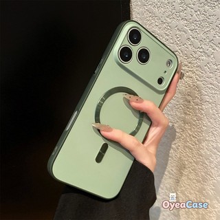 Ốp từ tính mờ cao cấp cho OPPO A6 Pro A6C A6K A6i Plus A6S A6T Pro Reno 15 Pro Max 15F 15C 5G 4G Vỏ sạc không dây mềm hợp thời trang sang trọng dễ thương