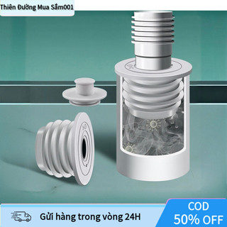 【COD】Vòng đệm và nút bịt đa năng cho hệ thống thoát nước, vừa chống hôi vừa đóng vai trò như nắp đậy, lọc rác thô.