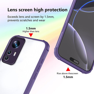 Áp dụng cho Xiaomi 12T PRO Redmi k50ultra K50 ULTRA xiaomi 12t 12tpro Đệm khí bốn góc trong suốt cao cấp bảo vệ vỏ mềm chống sốc
