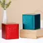 PlumHOUSE Di Động Màu Trơn Mini Hộp Thiếc Trà Kín Bình Ngủ Hộp Trang Sức Kẹo Bảo Quản Nhỏ Có Thể Có Túi Nhựa Và Dây Buộc Cáp Hộp Quà Tặng VN