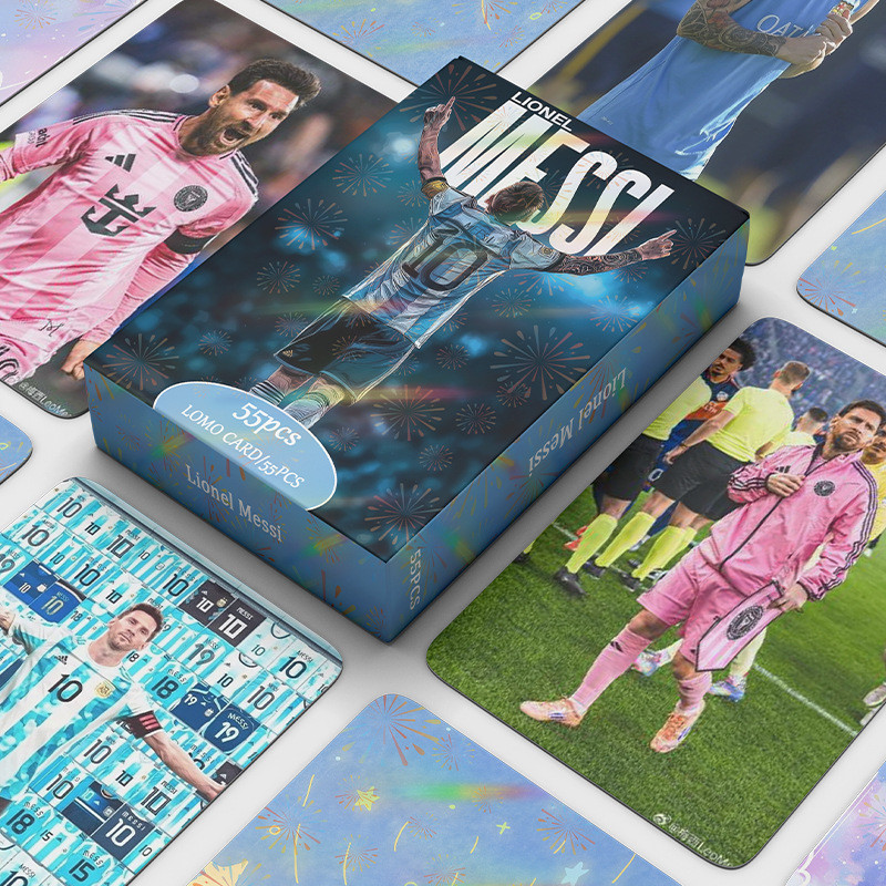 30-92 Chiếc Bóng Đá Bóng Rổ Ngôi Sao Cristiano Ronaldo Lionel Messi Lomo Thẻ Real Madrid Baloncesto Photocards Pele Neymar Dán Mbappé Bưu Thiếp YM