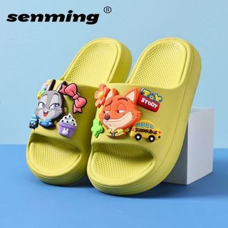 Dép lê Judy Nick cho bé - dép mềm chống trượt họa tiết hoạt hình đi trong nhà mùa hè