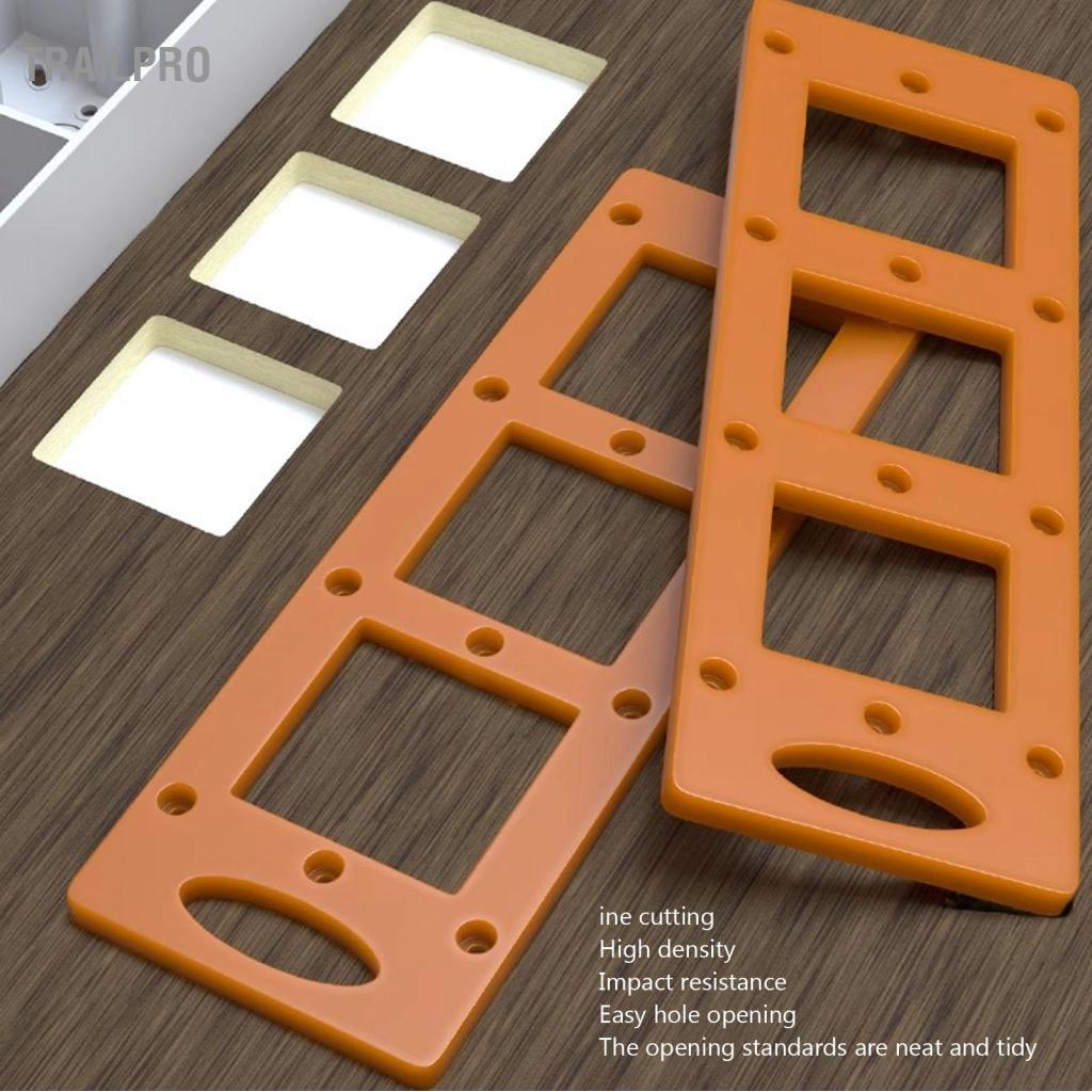 TrailPro Công tắc mở ổ cắm Mẫu hộp lỗ Bảng gỗ tạo rãnh cho chế biến gỗ