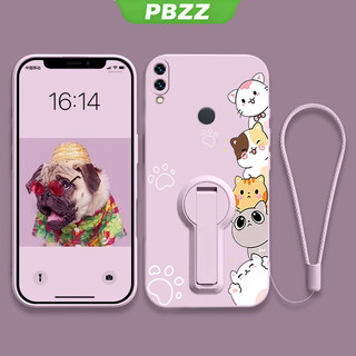 Ốp cho Huawei Nova 3i Huawei P30 Lite Huawei P20 Lite Ốp mềm Ốp chống sốc Silicon lỏng thiết kế mới Mèo hoạt hình thẩm mỹ có giá đỡ ytxzdzmm01