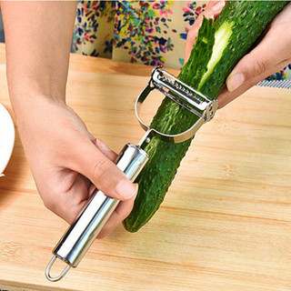 Dao gọt vỏ Dao bằng thép không gỉ Hộ gia đình Đa chức năng Rau quả Máy bào dưa Cắt khoai tây bóc vỏ T5K5