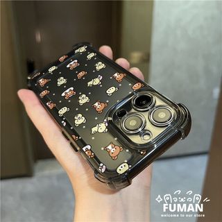 Ốp Điện Thoại Bốn Ngôi Sang Trọng Trong Suốt Cho Google Pixel 10 Pro XL 9A 9 Pro XL 8A 8 7 Pro 7A 6 Pro 6A 5 5A 4 XL 4A 3 3A XL 4G 5G Vỏ Mềm Chống Rơi Rilakkuma Dễ Thương