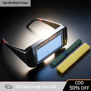 【COD】Bộ Que Hàn Vỏ Xanh Lá Kết Hợp Kính Bảo Hộ Chống Tia UV Và Bắn Tóe, Đảm Bảo An Toàn Cho Mắt.