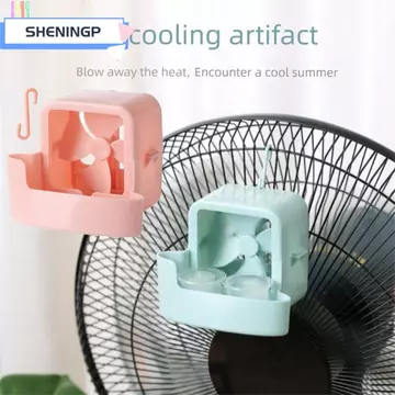 SHENINGP7 1 Bộ Dụng Cụ Làm Mát Quạt, Treo Với 4 Phụ Kiện Làm Mát Quạt Đá, Làm Mát Nhanh Di Động Có Thể Tái Sử Dụng Quạt Bộ Dụng Cụ Quạt Sàn Quạt