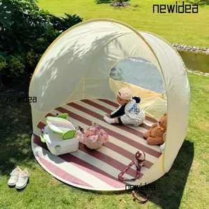 Lều cắm trại NEWIDEA, Chống tia cực tím cho 2-4 người Lều che nắng, Thiết lập tức di động Lều dã ngoại bật lên tự động Bảo vệ trẻ em