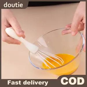 Doutie 3 Bộ Nướng Bánh Thực Phẩm Silicon Chịu Nhiệt Kem Cạp Trứng Đánh Mỡ Bàn Chải Nhà Bếp Bánh Nướng Dụng Cụ VN