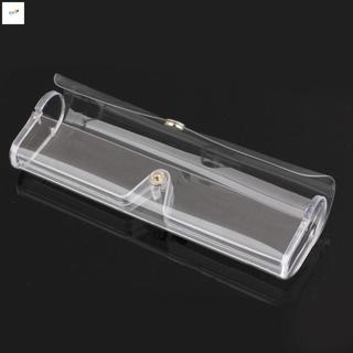 Hộp Đựng Kính Mắt Mềm Hình Chữ Nhật Trong Suốt Nhựa PVC Kính Mát Hộp Nút Đóng Cho Kính Mát Kính Mắt Bút Chì Chìa Khóa