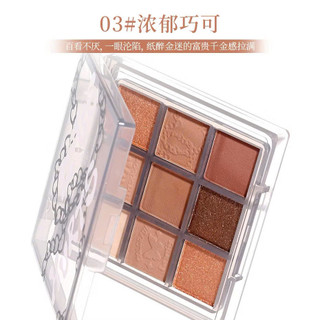 Bảng Phấn Mắt 9 Màu XIXI Nâu Mờ Ngọc Trai  Lâu Trôi Trang Điểm Dễ Dàng Cho Người Mới Bắt Đầu.
