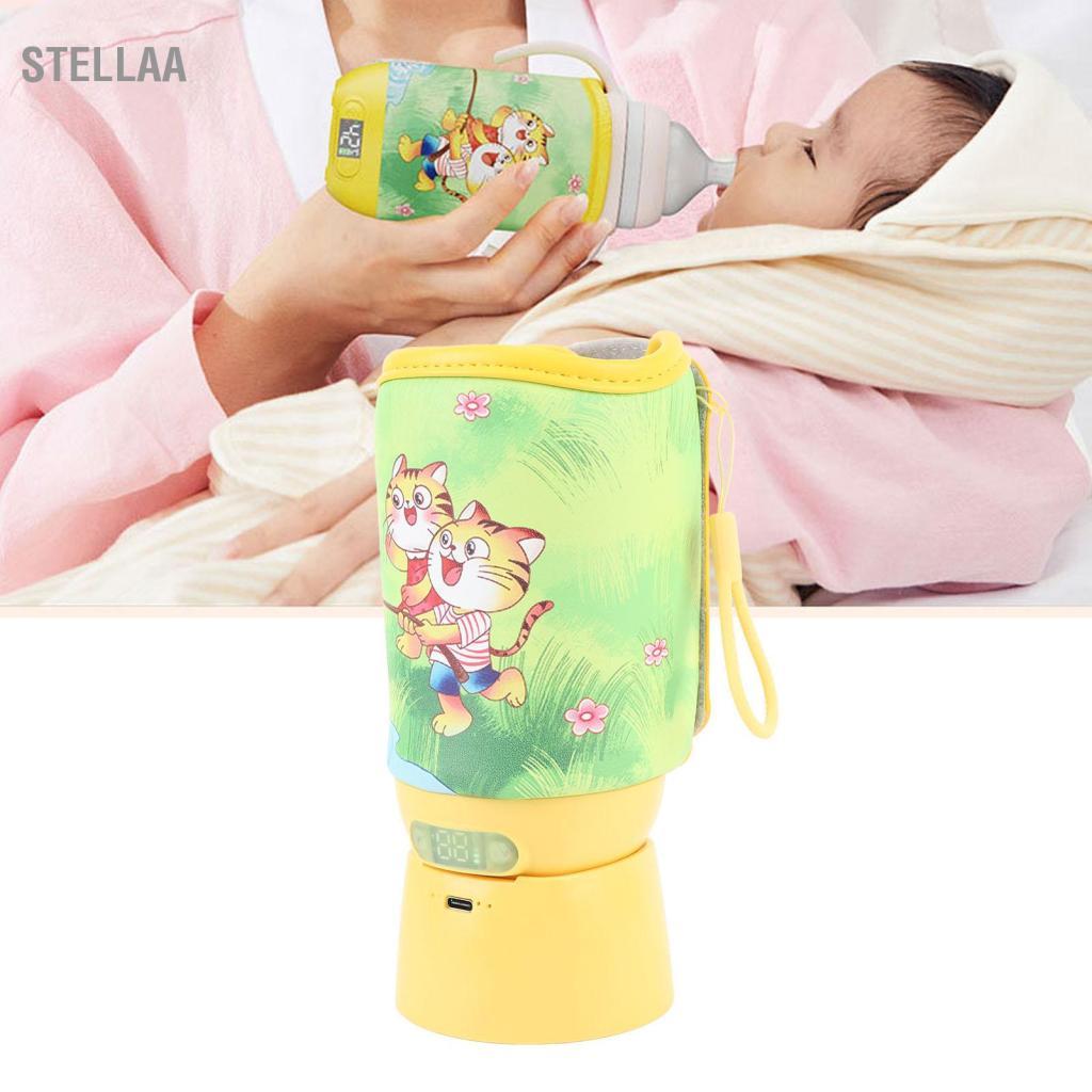 Stellaa Máy hâm sữa Stellaa Đa chức năng Sưởi ấm thông minh Bình sữa cầm tay nhanh có điều khiển nhiệt độ thông minh dành cho du lịch