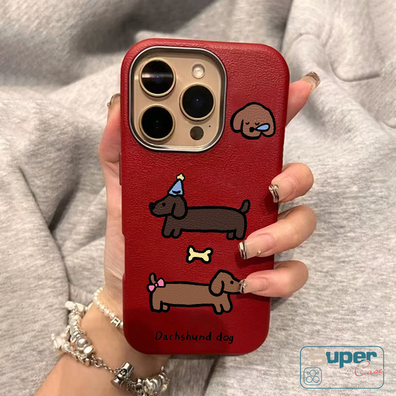 Ốp Lưng Cho Oppo Reno 14F 12F 14 13 12 10 12 Pro 8 7 8T 6 4F 5 5F A94 F19Pro 7Z 8Z 
Chó xúc xích buồn ngủ và xương của nó
