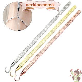 NECKLACEMASK Trang Sức Trợ Giúp Cho Vòng Cổ Thủ Công Điều Chỉnh Vòng Tay Buộc Dụng Cụ Trợ Giúp Buộc Và Móc Thiết Bị Kìm Trang Sức
