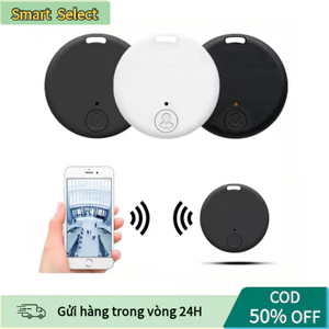 【COD】Công cụ chống thất lạc hình tròn Bluetooth 5.0, gắn trên túi xách, thú cưng hoặc hành lý, phạm vi kết nối xa.