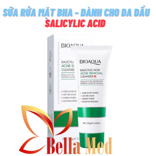 Sữa rửa mặt BHA Salicylic Acid dành cho da dầu giải pháp cho làn da khô thoáng sạch nhờn