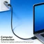 Bộ chuyển đổi Ethernet hợp kim nhôm NAMA USB C sang RJ45 cung cấp tốc độ Gigabit cho hội nghị Video chơi game trực tuyến