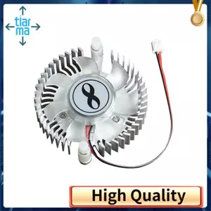 Tản Nhiệt Nhôm DC 12V Có Quạt Quạt Tản Nhiệt Led Công Suất Cao Cho Máy Tính Để Bàn DIY Máy Tính Làm Mát Máy Tính