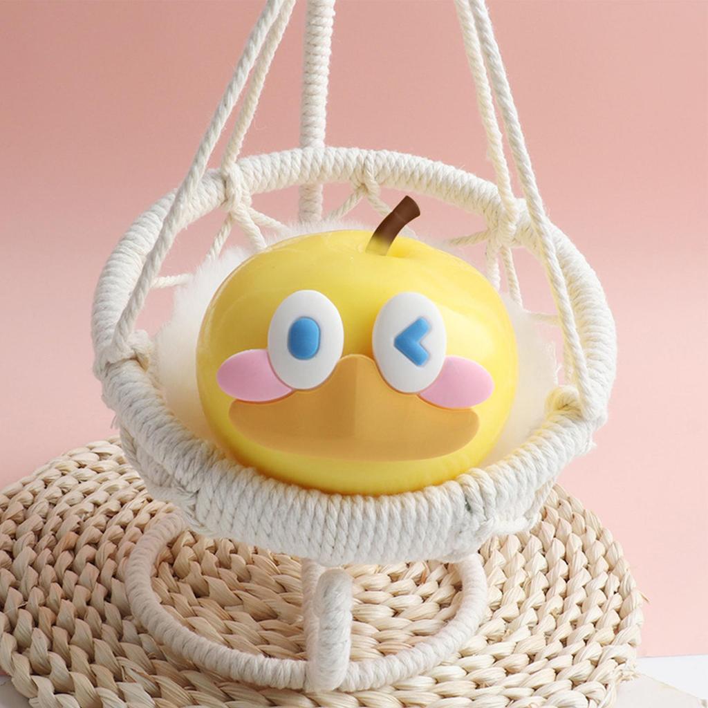 Vịt Vàng Hình Quả Táo Mềm Giảm Căng Thẳng Squishy Đồ Chơi Apple Squishy Căng Thẳng Bóng Fidget Đồ Chơi Cho Trẻ Em saixit2vn