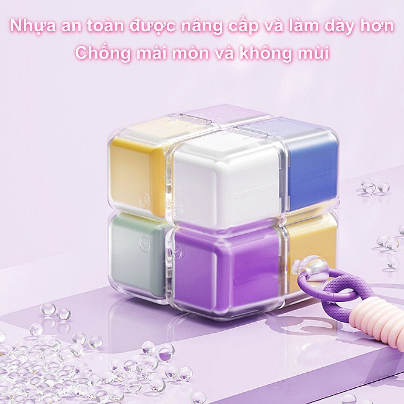 hộp đựng thuốc 8 ngăn từ tính chống ẩm an toàn thực phẩm dễ vệ sinh nhỏ gọn dễ mang theo