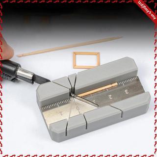 [leipupa] Dụng cụ cắt góc mô hình Di động Duable Nhẹ 30 45 60 90 Miter nhỏ