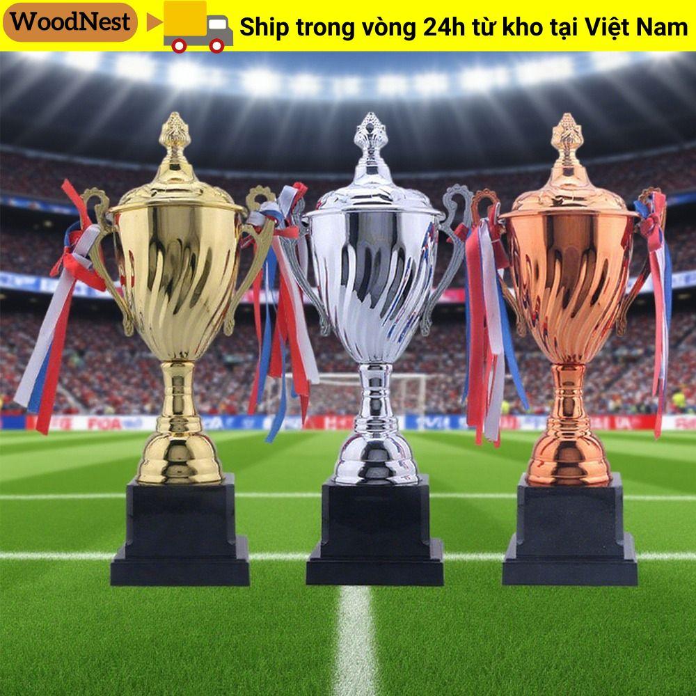 Cúp Cúp WOODNEST, Cốc chiến thắng lưu niệm 35 / 32 / 29CM, Trò chơi Lưu niệm Đạo cụ thi đấu Vàng Bạc Đồng Giải thưởng Cúp bóng đá Bóng đá