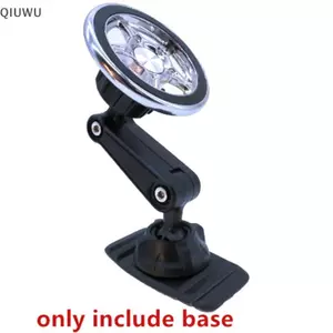 QIUWU Universal 17mm Ball Head Bảng điều khiển ô tô Đế cứng Xoay 360 độ Giá đỡ điện thoại trên ô tô Hỗ trợ điện thoại di động Phụ kiện Braet.