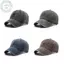 PUSKY Mũ Bóng Chày Giặt Denim Nam Nữ Mũ Vintage Hip Hop Mũ Màu Trơn Xương Ngoài Trời Thể Thao Thông Thường VN