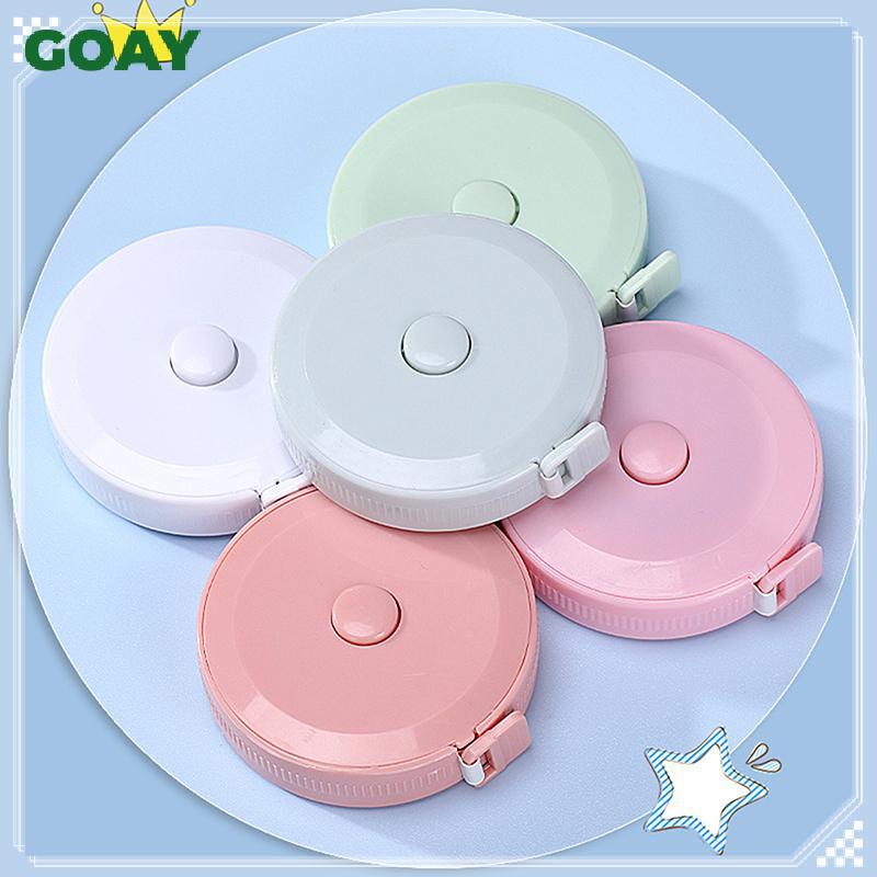 GOAY 1.5M Dễ Thương Nhỏ Thước Đo Đơn Giản Di Động Da Mềm Thước May Linh Hoạt Đo Thước Cho Cơ Thể Thợ May Thủ Công 60Inch VN